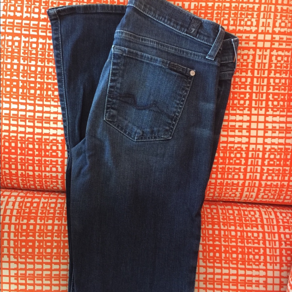 7 For All Mankind Bootcut Jeans JU075Y702 - Picture 4 of 4